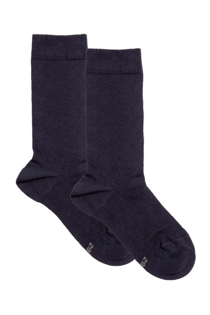Calzino gambaletto in cotone mercerizzato - immagine 2