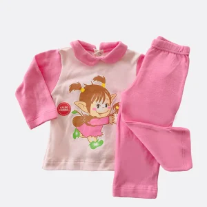 Pigiama bimba in caldo cotone con stampa